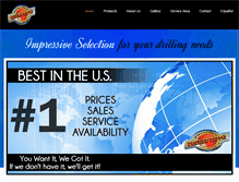 Tablet Screenshot of internationaldrillerssupply.com